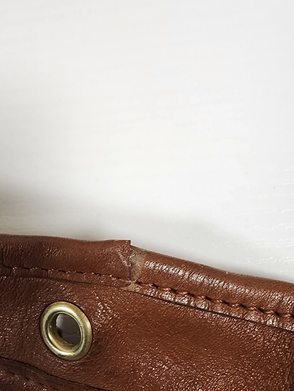 Vintage Coach British Tan Duffle Sac #9085 - Picture 15 of 16